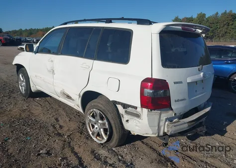 2007 Toyota Highlander V6 from USA, damaged, VIN JTEHP21A170194495